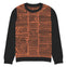 Mudcloth Knitted crew neck sweater