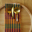 Elegant Custom Design KENTE Cloth Napkin Set - Set of 4