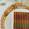 Elegant Custom Design KENTE Cloth Napkin Set - Set of 4