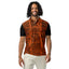 Men’s mudcloth slim fit polo shirt