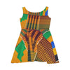 Women's Kente Skater Dress