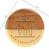 Personalized Wooden and Marble Coasters – Stylish, Durable, and Built to Impress!