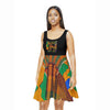 Women's Kente Skater Dress