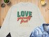 Love Yourself First And Then Others Sweatshirt product type