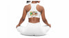 “Believe in Yourself Kente Sports Bra - Authentic Kente African Fabric Pattern Supportive Workout Bra”