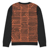 Mudcloth Knitted crew neck sweater