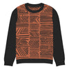 Mudcloth Knitted crew neck sweater