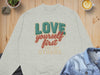 Love Yourself First And Then Others Sweatshirt product type